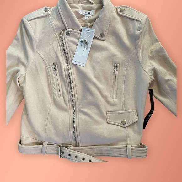 WYLDR BURNING LOVE BIKER JACKET - Picture 11 of 16